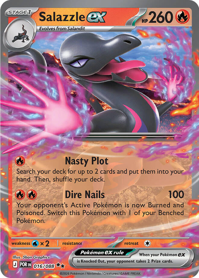 Salazzle ex - 016/088