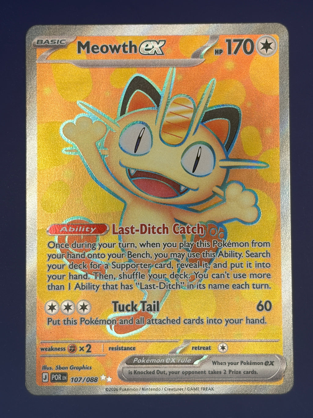 Meowth ex - 107/088