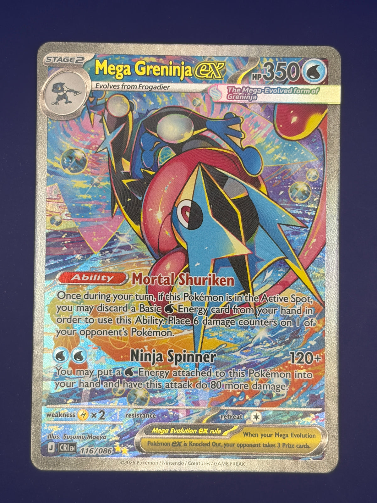 Mega Greninja ex - 116/086