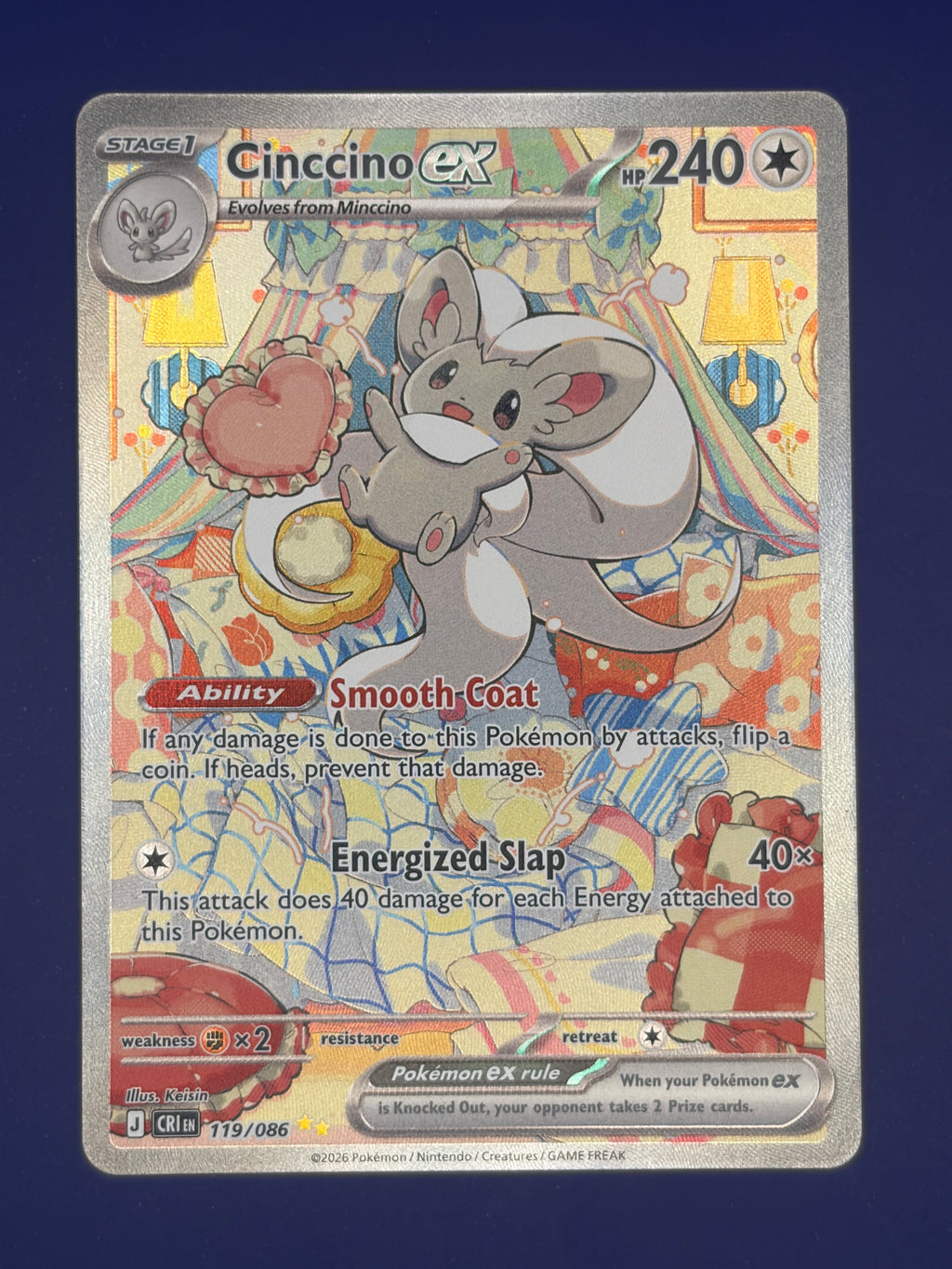 Cinccino ex - 119/086