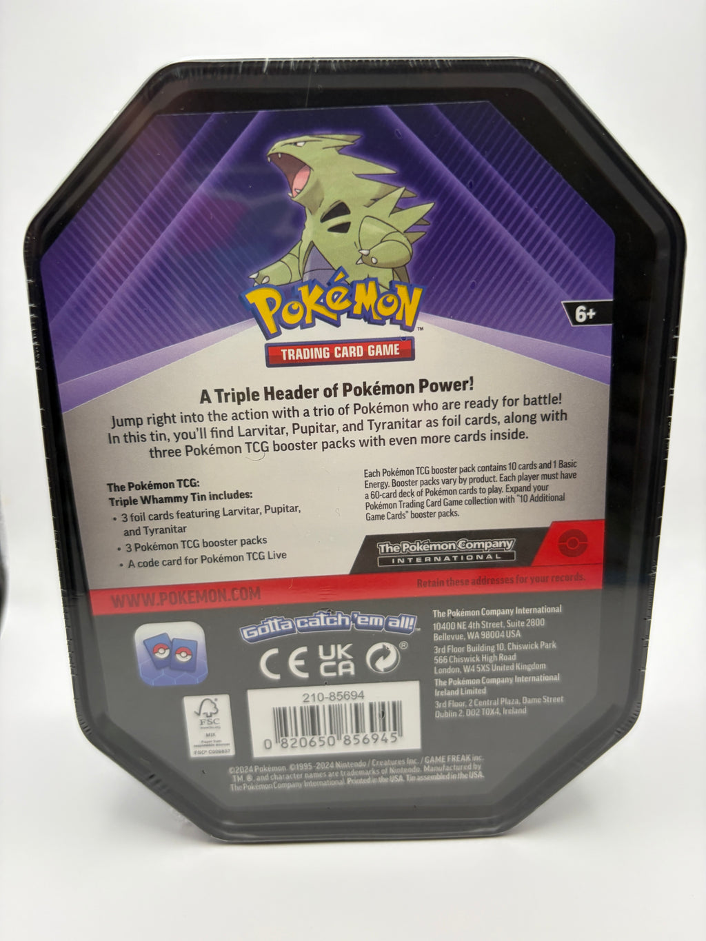 Triple Whammy Tin [Tyranitar]