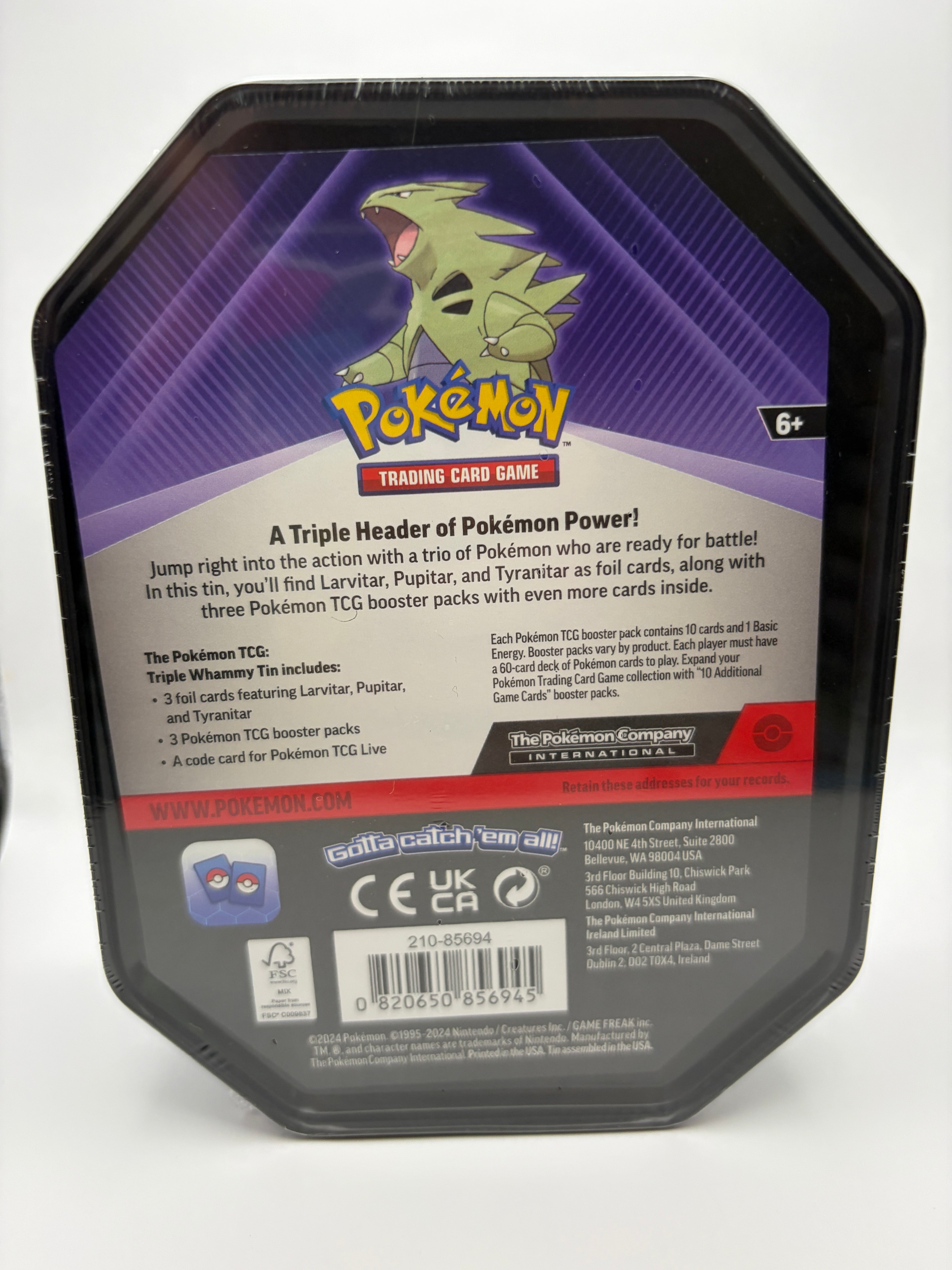 Triple Whammy Tin [Tyranitar]