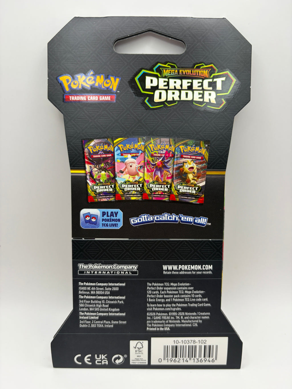 Perfect Order Sleeved Booster Pack