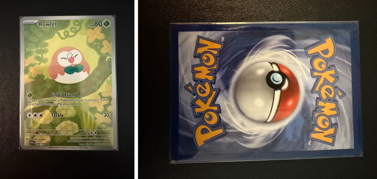 Front + Back scan