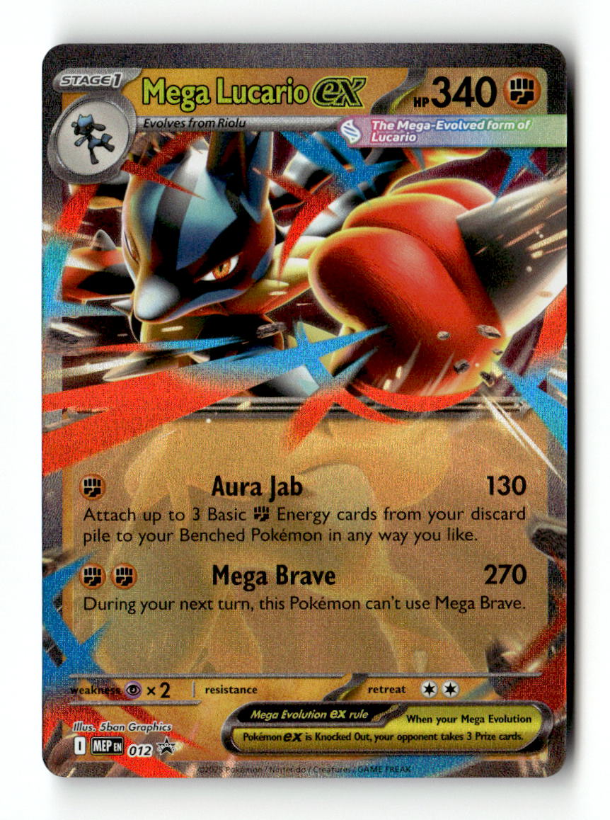 Mega Lucario ex - 012