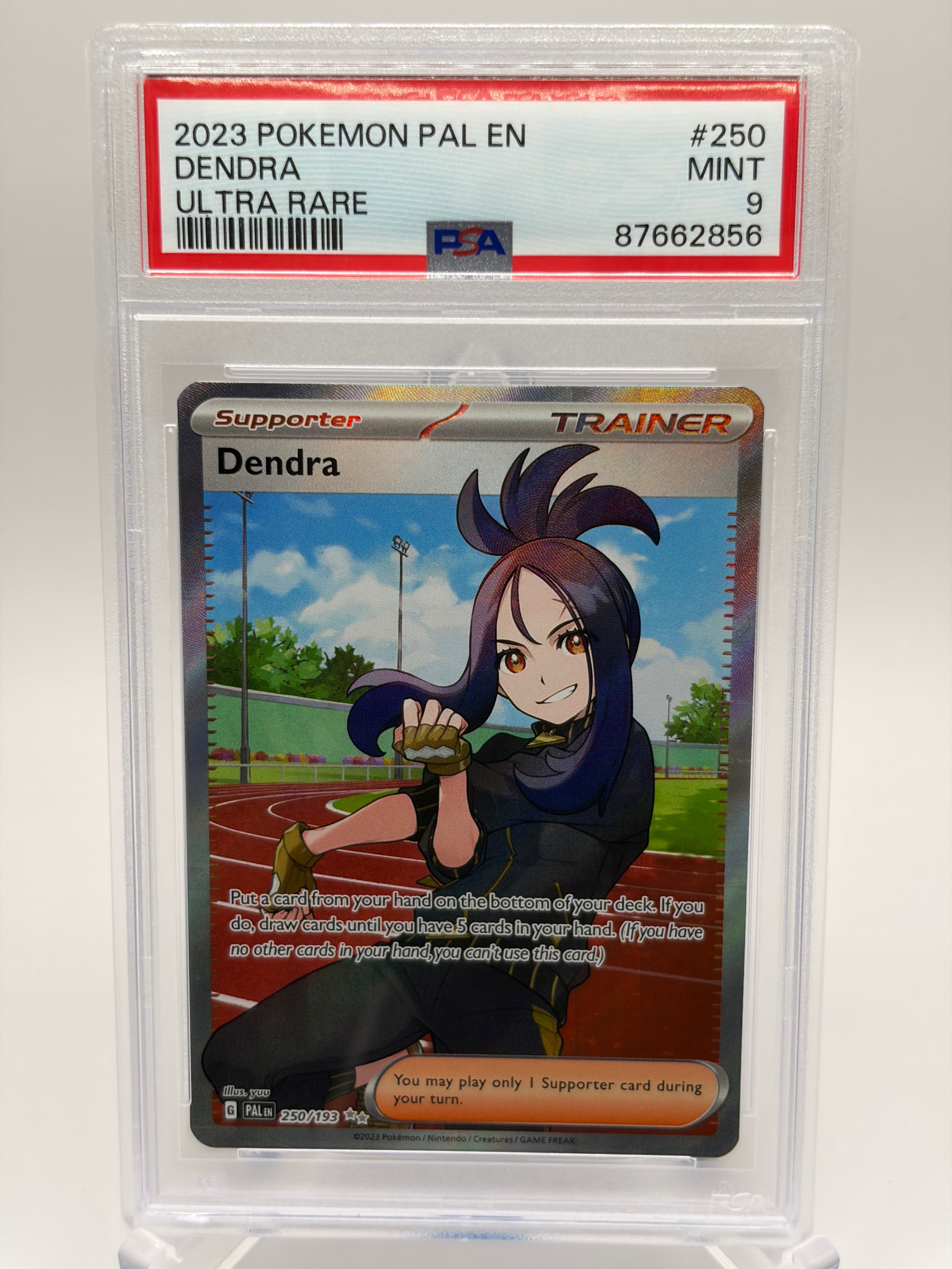 Dendra #250 Paldea Evolved - PSA 9 Mint