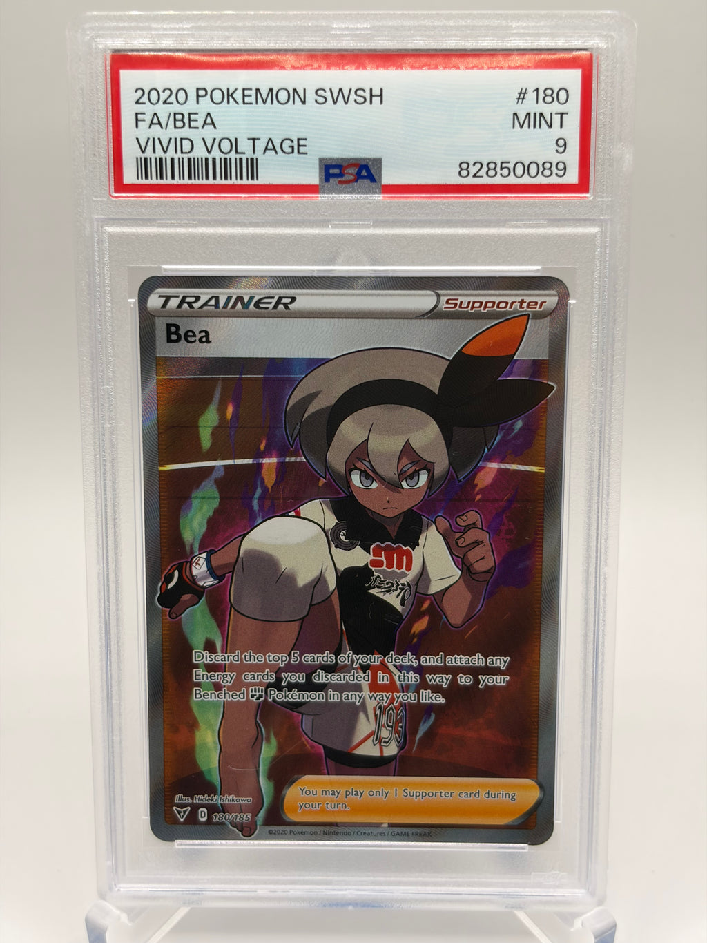 Bea #180 Vivid Voltage - PSA 9 Mint