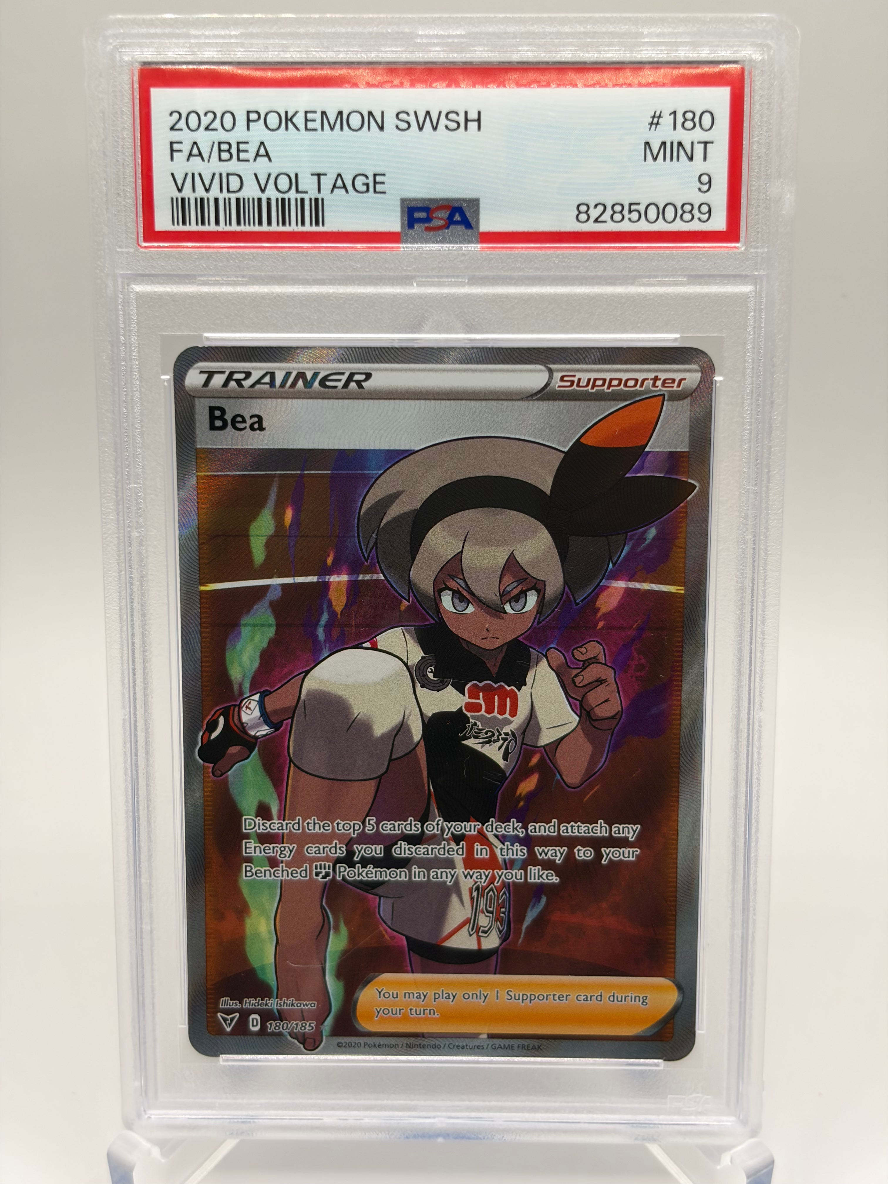 Bea #180 Vivid Voltage - PSA 9 Mint