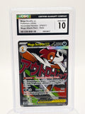 Pokemon Mega Scrafty ex 270/217 CGC Gem Mint 10 Mega Attack Rare Holo Ascended Heroes 2026 Graded Slab