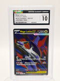 Pokemon Mega Latias ex 163/132 CGC Gem Mint 10 Ultra Rare Holo Mega Evolution 2025 Graded Slab