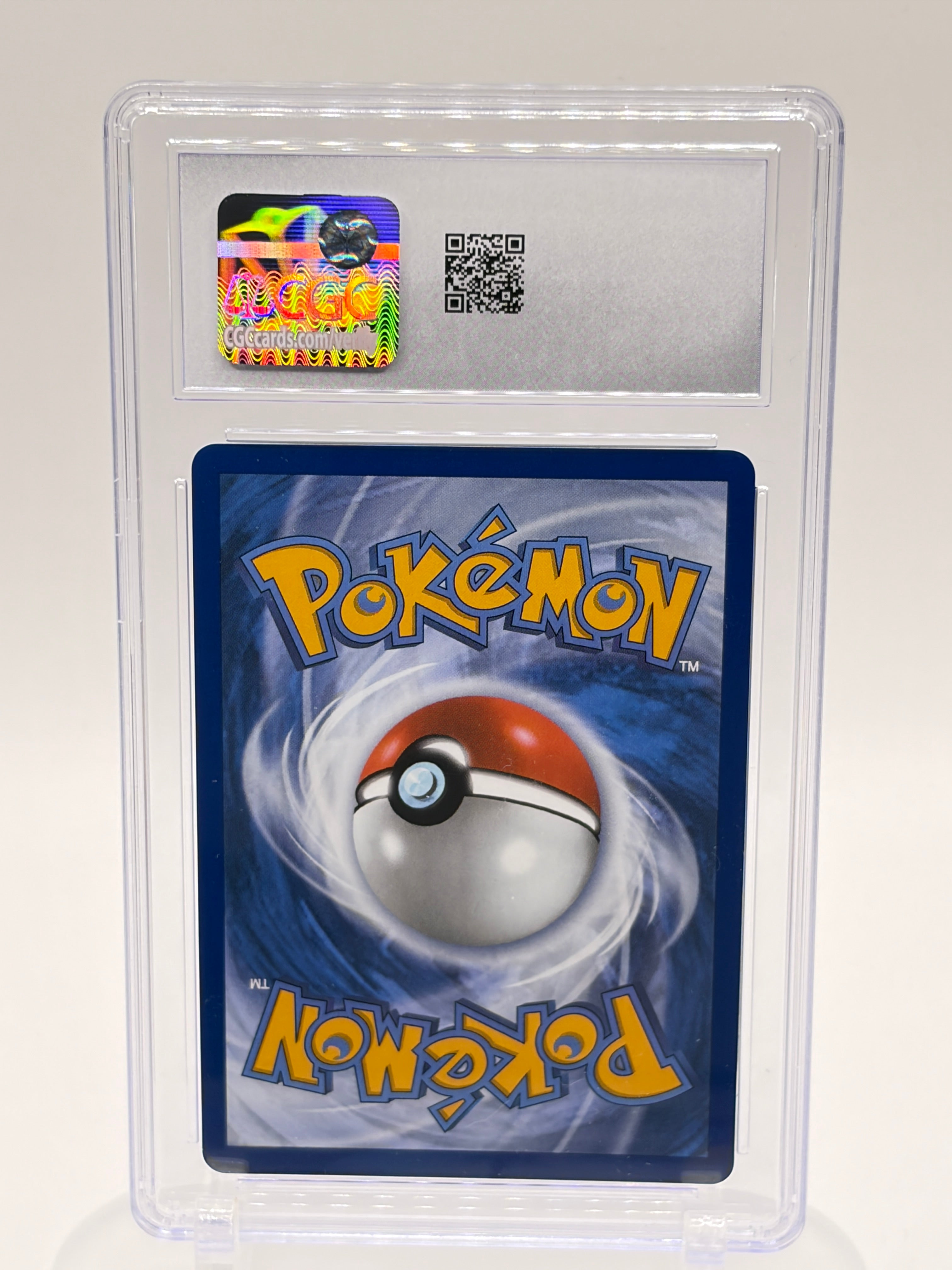 Pokemon Meowth 106/094 CGC Gem Mint 10 Illustration Rare Holo Phantasmal Flames 2025 Graded Slab