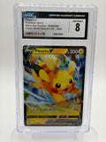 Pikachu V SWSH285 - CGC NM/Mint 8 - SWSH Black Star Promos - English 2023