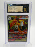 Mega Camerupt ex 077/063 SR - CGC Pristine 10 - Mega Brave - Japanese 2025