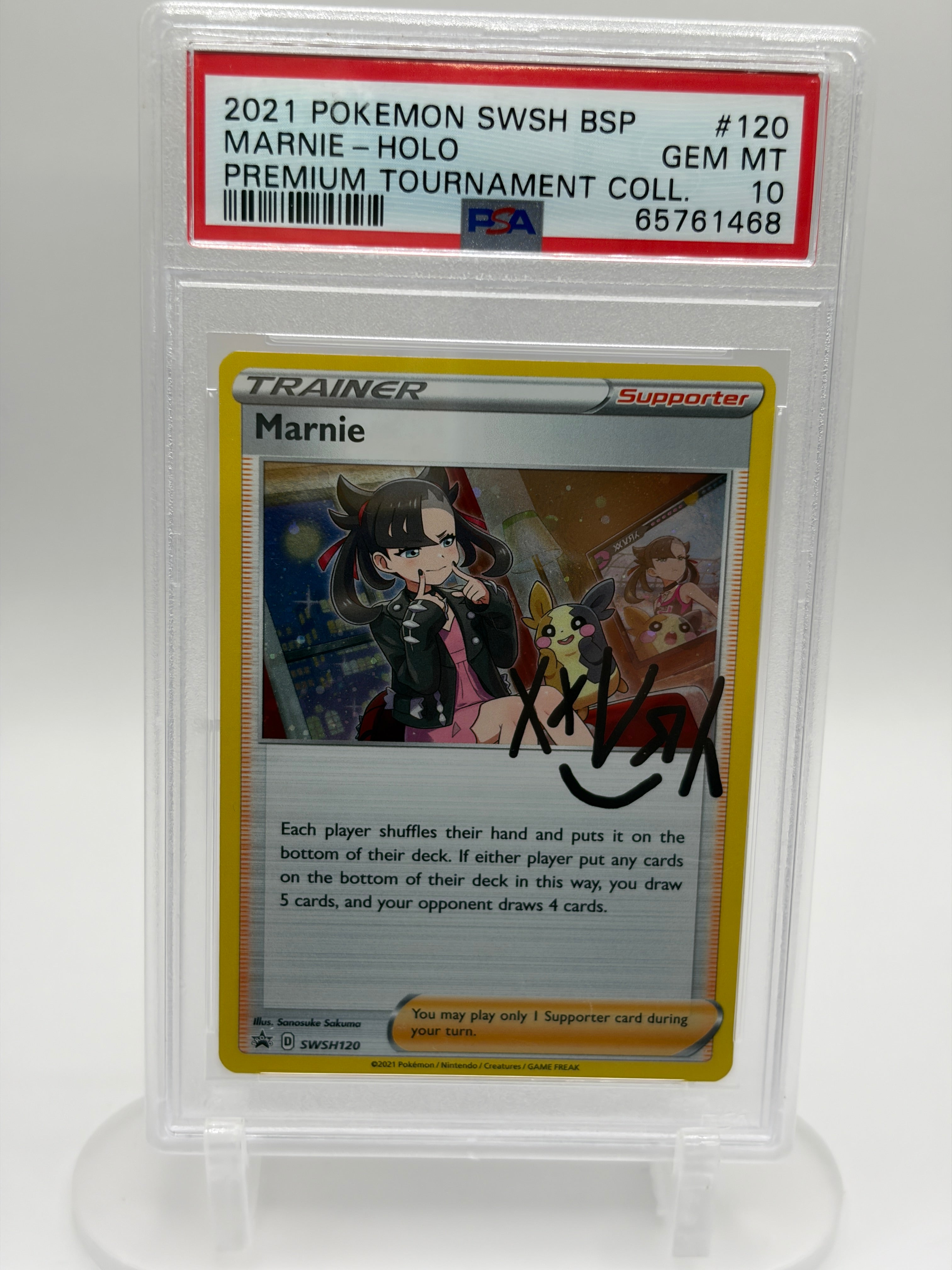 Marnie SWSH120 - PSA 10 GEM-MT - SWSH Black Star Promos - English 2021