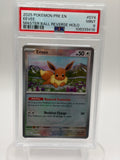 Eevee 074/131 - PSA 9 MINT - Prismatic Evolutions Master Ball Reverse Holo - English 2025