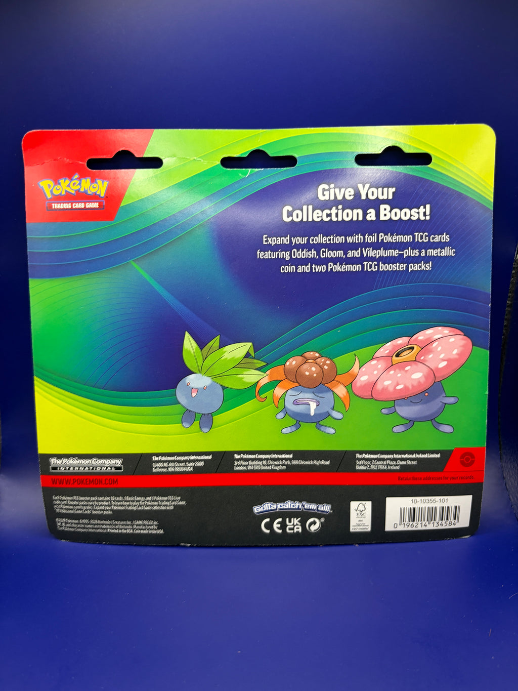 2-Pack Blister Pack [Oddish, Gloom, & Vileplume] Sealed