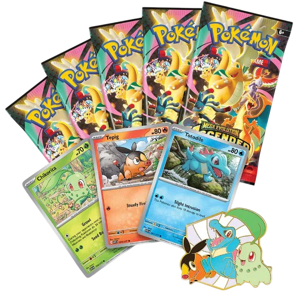 Ascended Heroes First Partners Deluxe Pin Collection - ME: Ascended Heroes