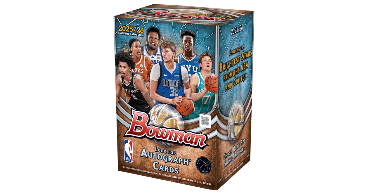25 TOPPS BOWMAN BASKETBALL BLASTER