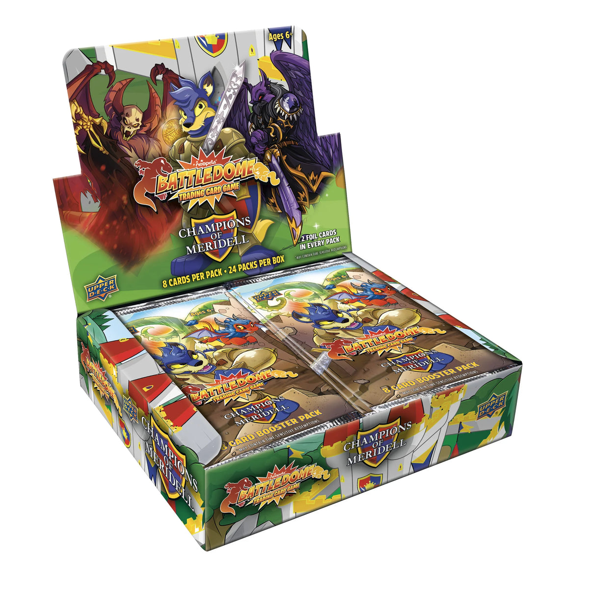 Neopets Battledome Champions Of Meridell Booster Box
