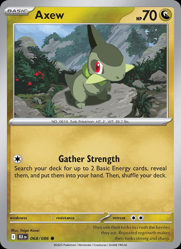 Axew (Master Ball Pattern)