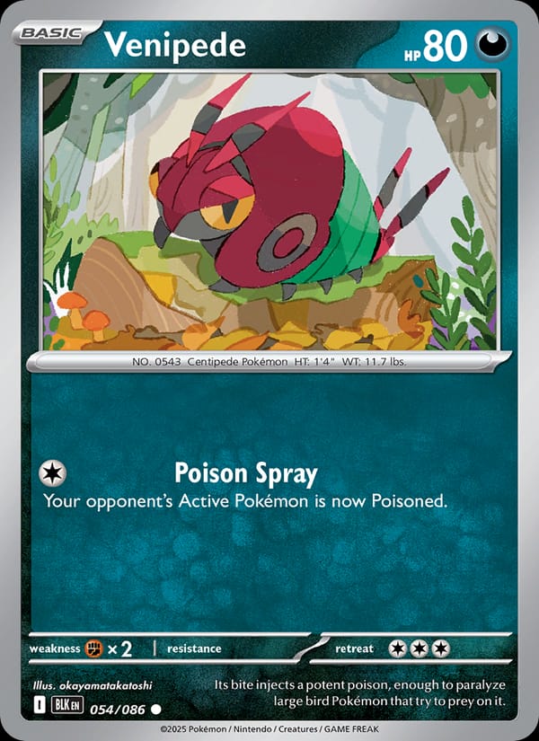 Venipede (Master Ball Pattern)
