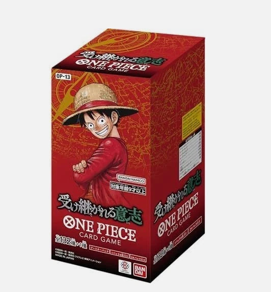 OP-13 ONE PIECE Carrying on His Will Booster Box Japanese 2025 New Sealed
