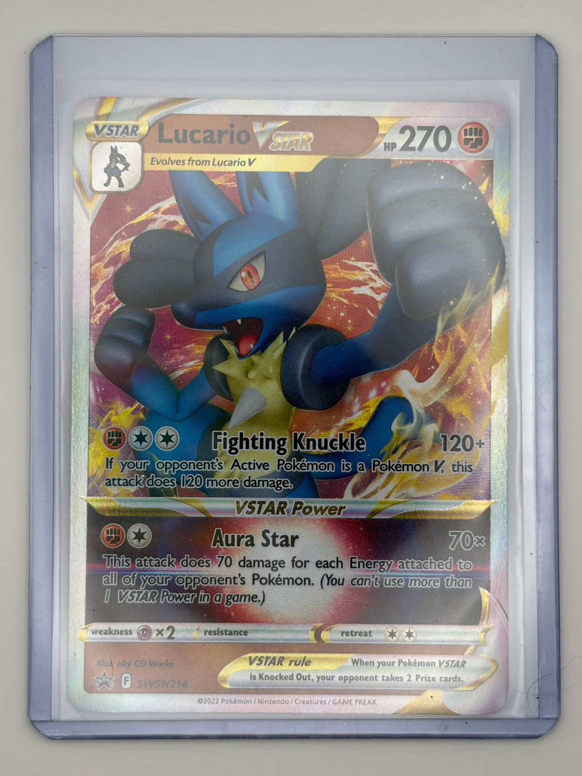 Lucario VSTAR - SWSH214