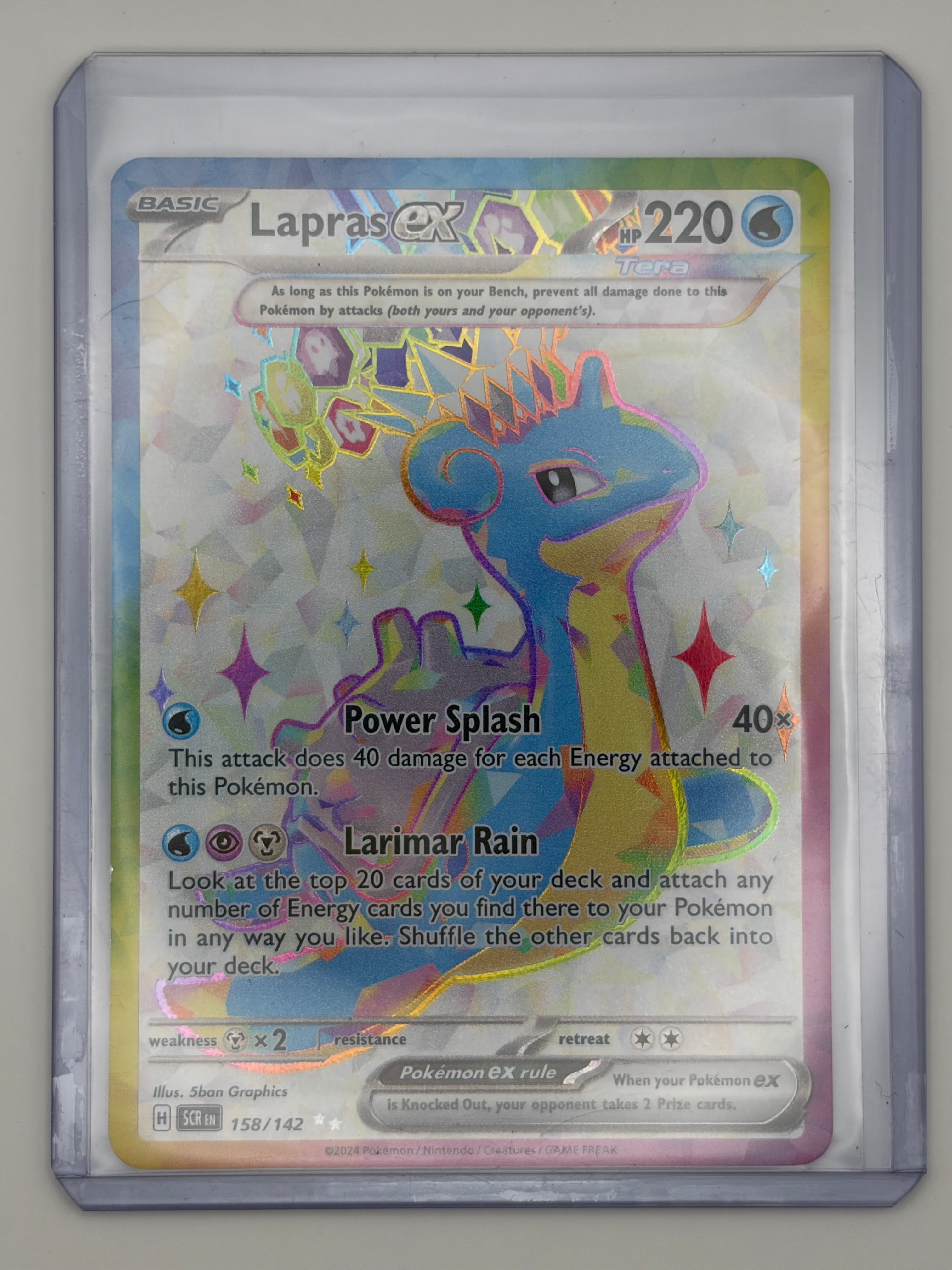 Lapras ex - 158/142