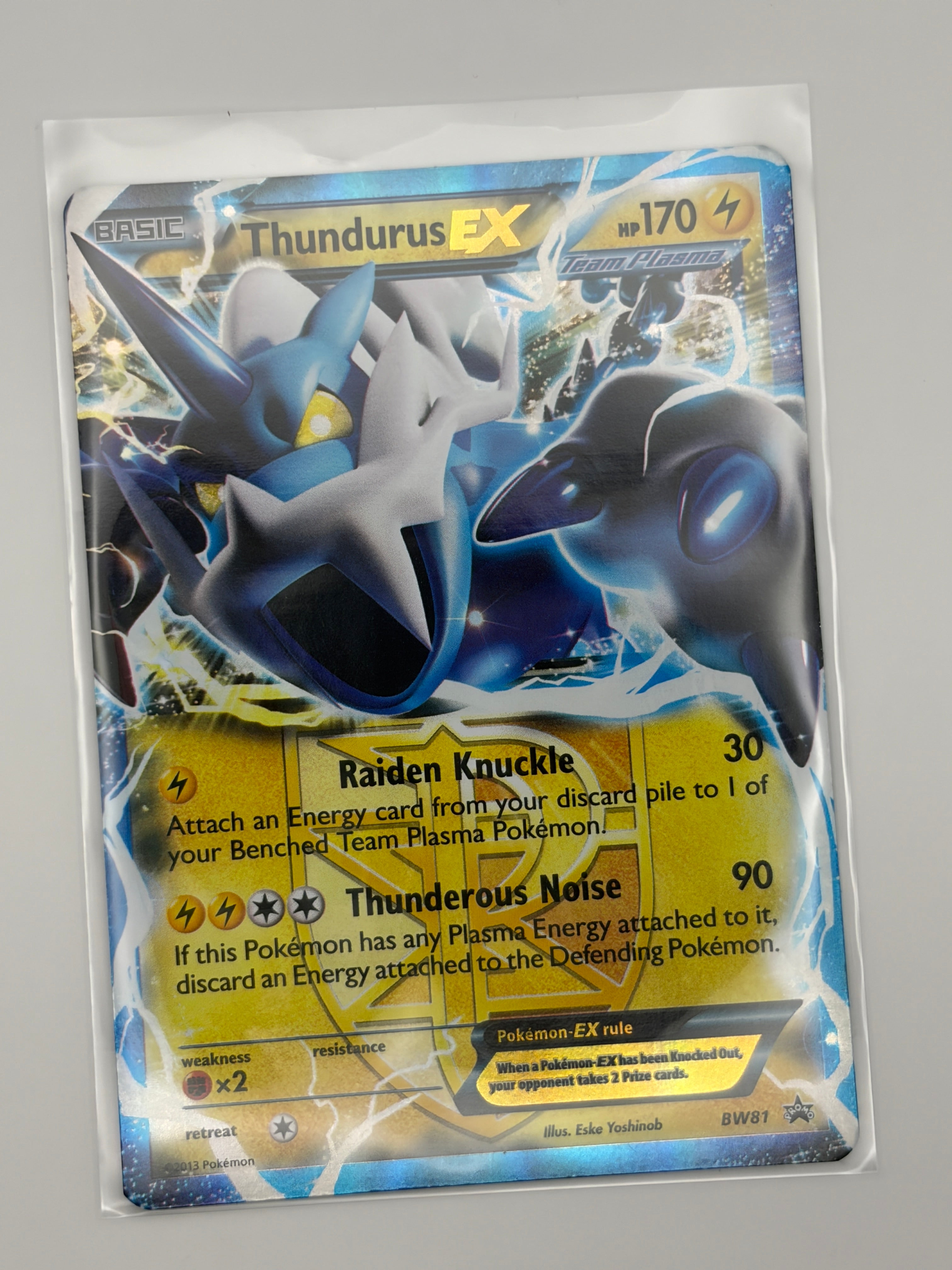 Thundurus EX (Team Plasma) - BW81