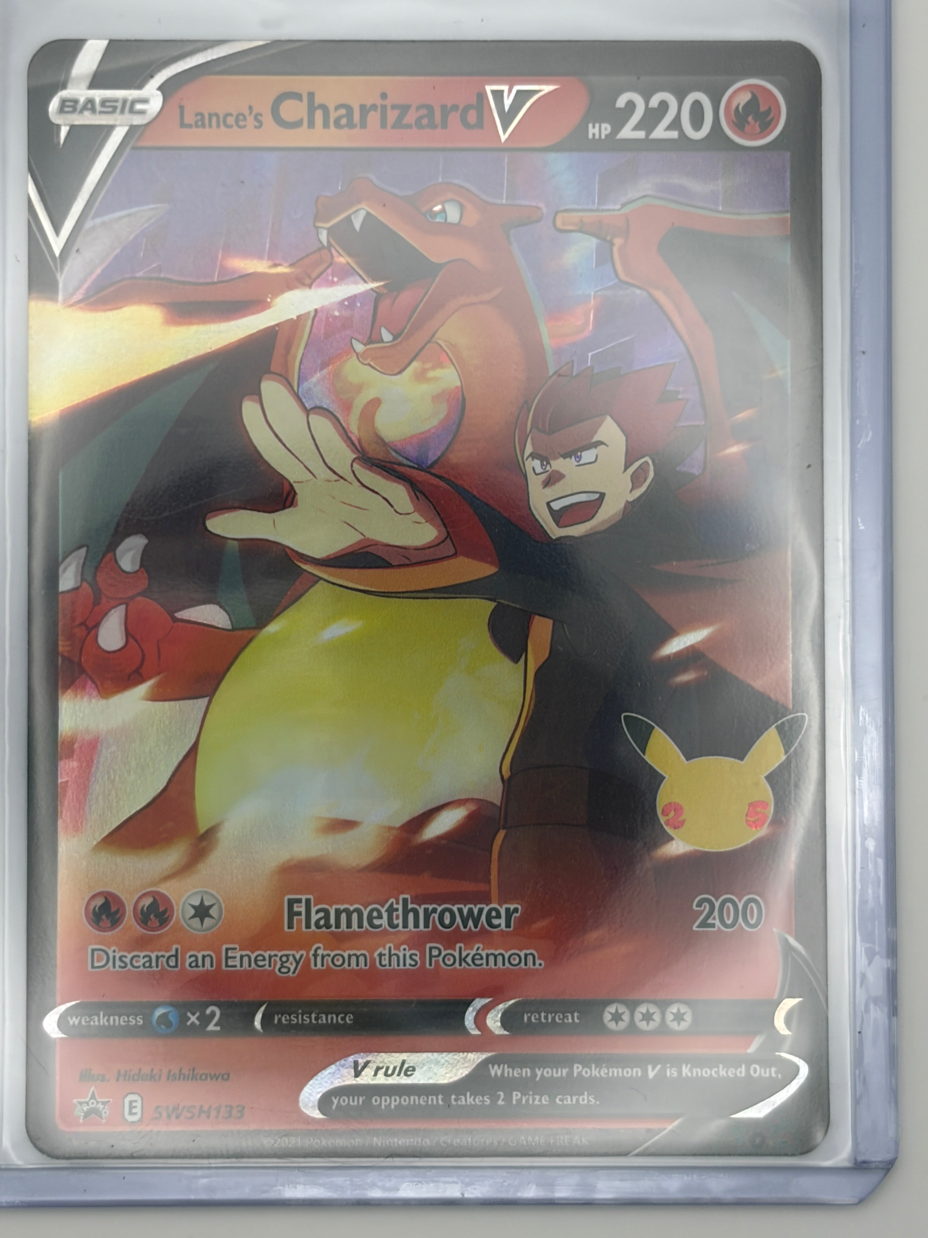 Lance's Charizard V - SWSH133