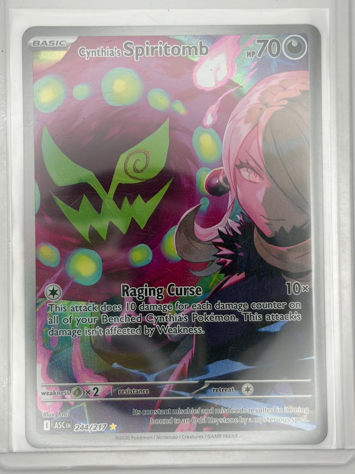 Cynthia's Spiritomb - 244/217