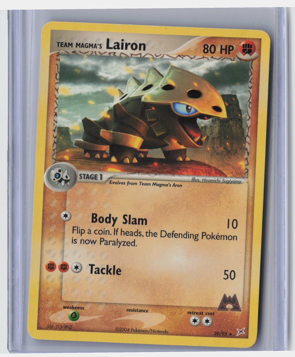 Team Magma's Lairon - 20/95