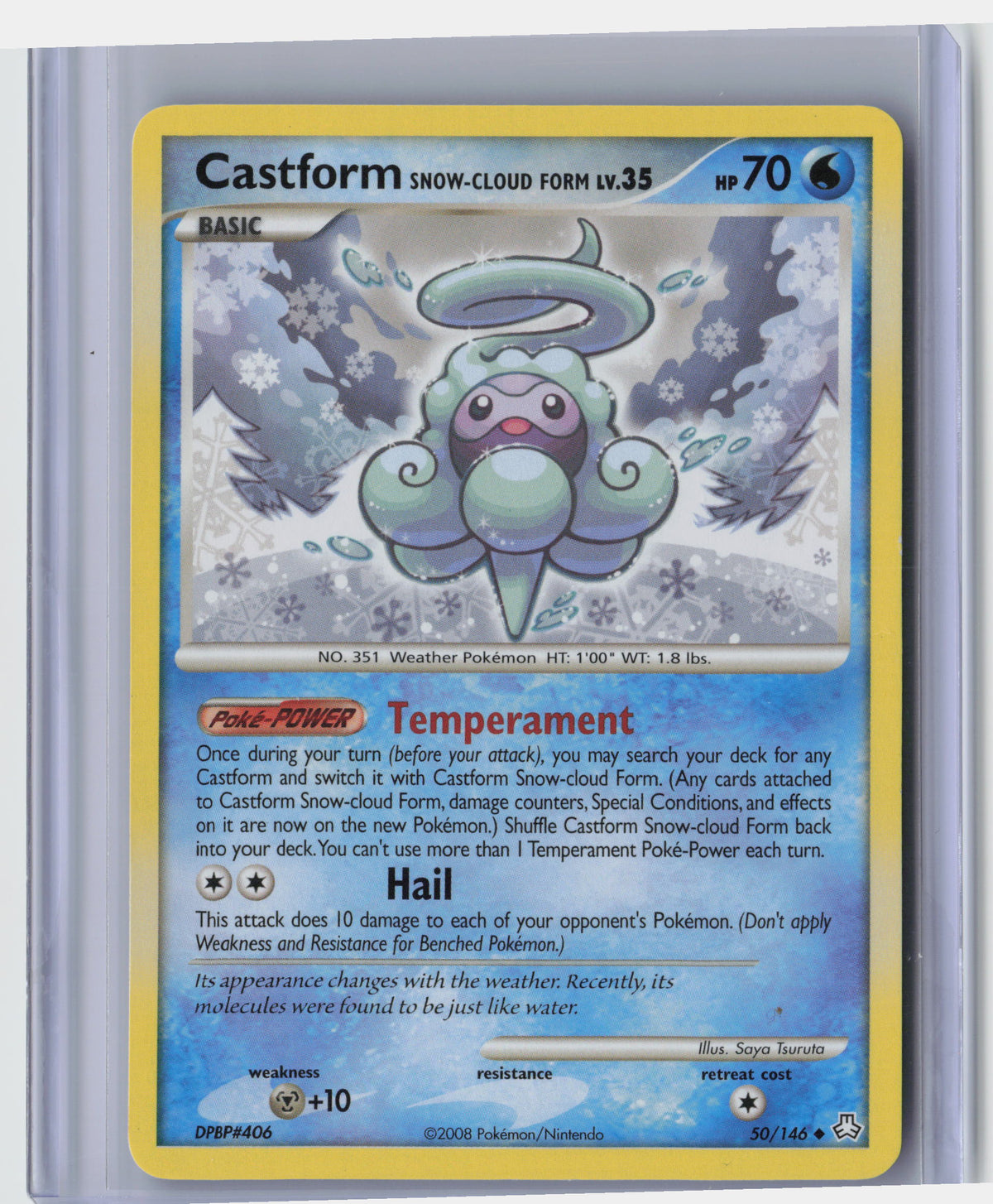 Castform Snow-Cloud Form