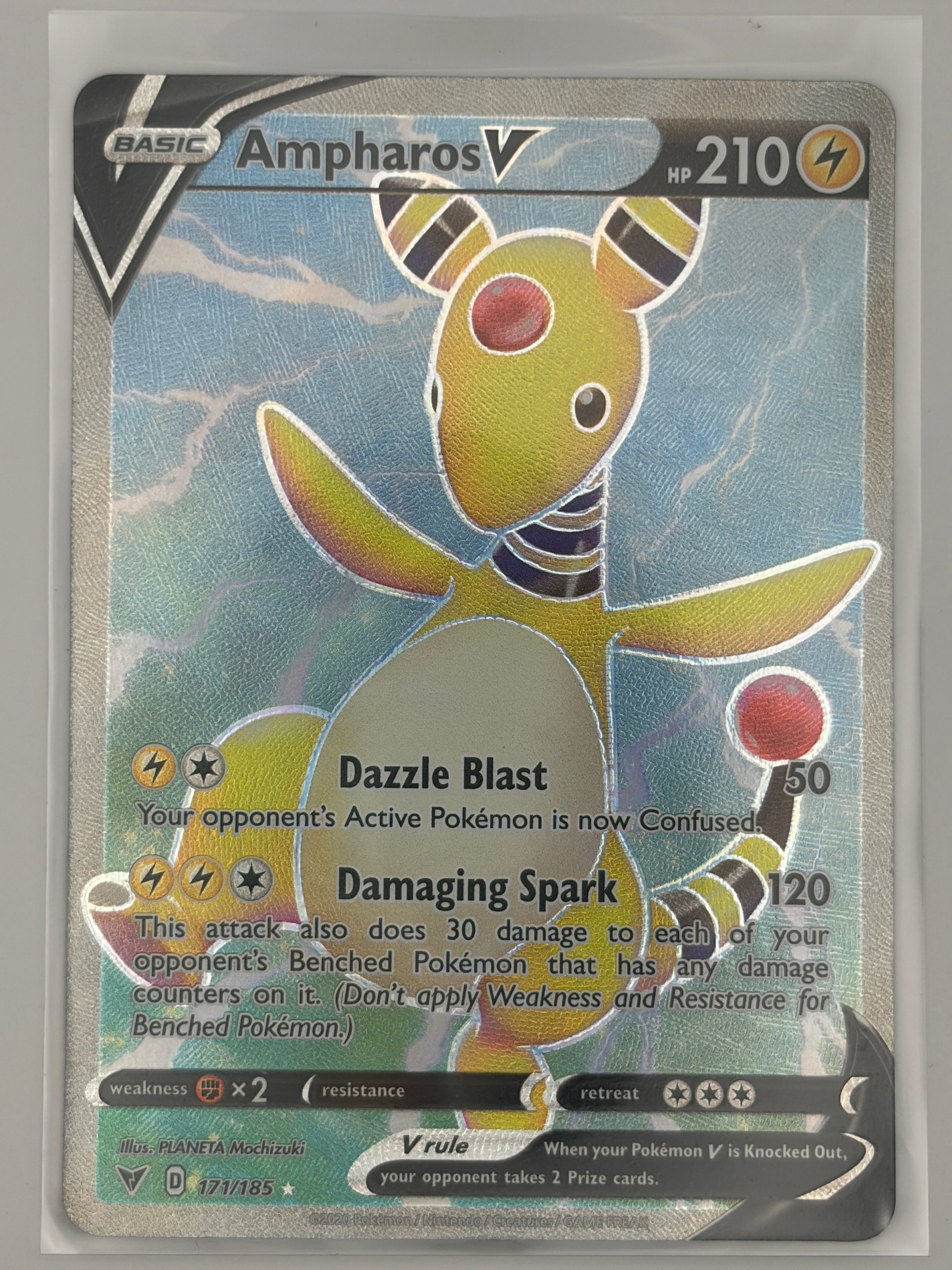 Ampharos V (Full Art)