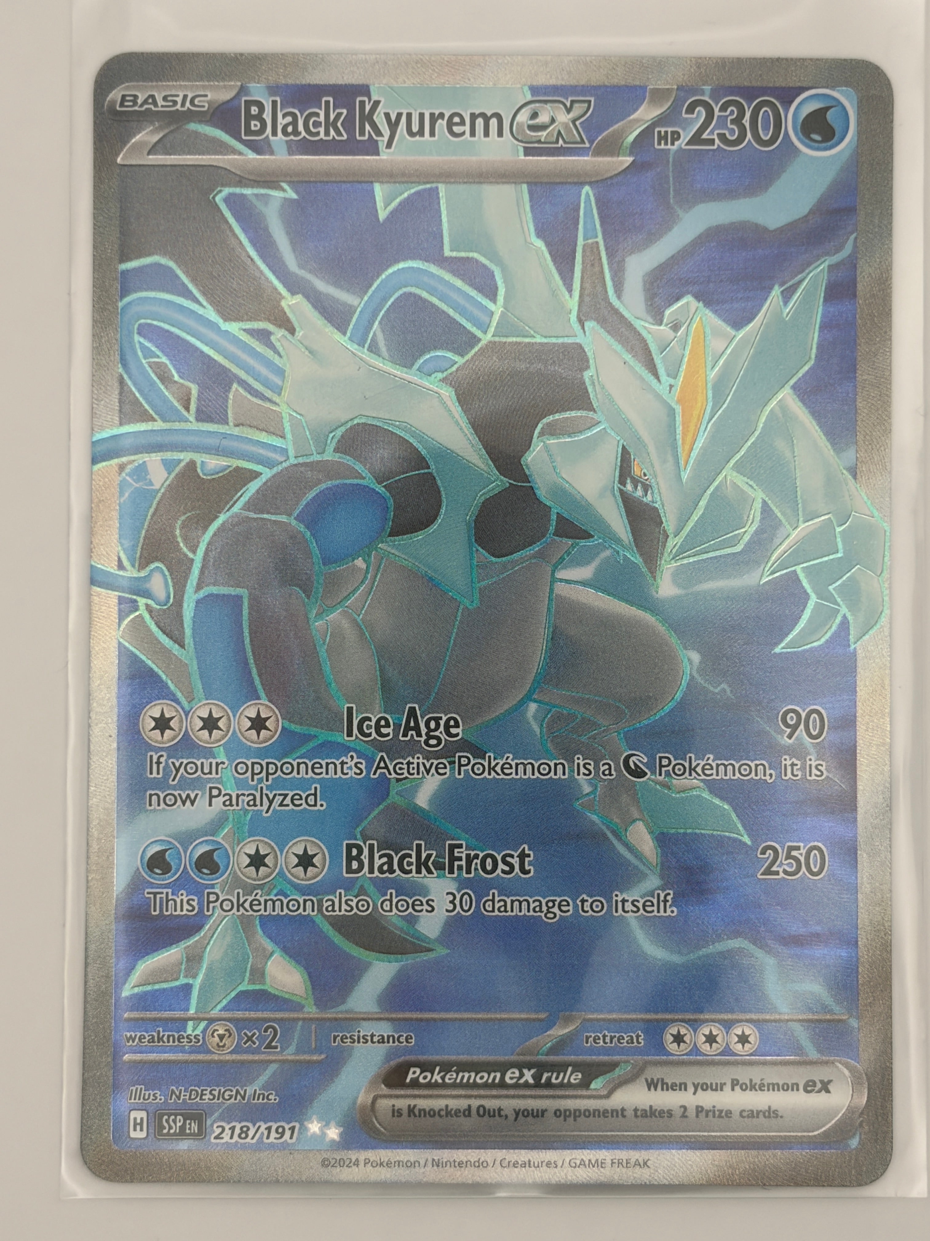 Black Kyurem ex - 218/191