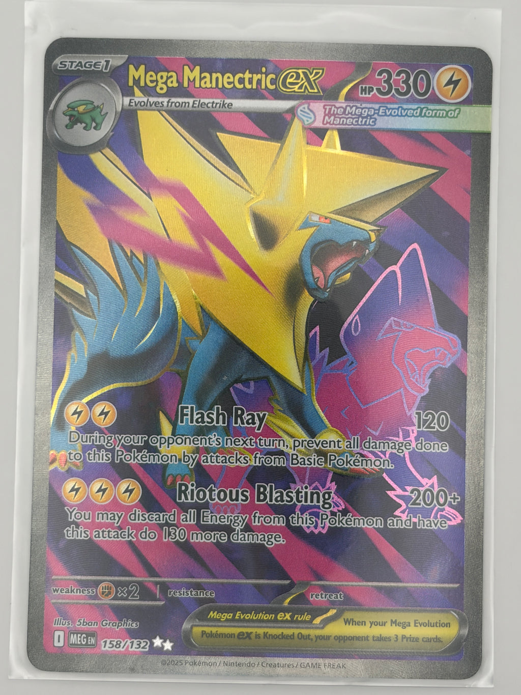 Mega Manectric ex - 158/132