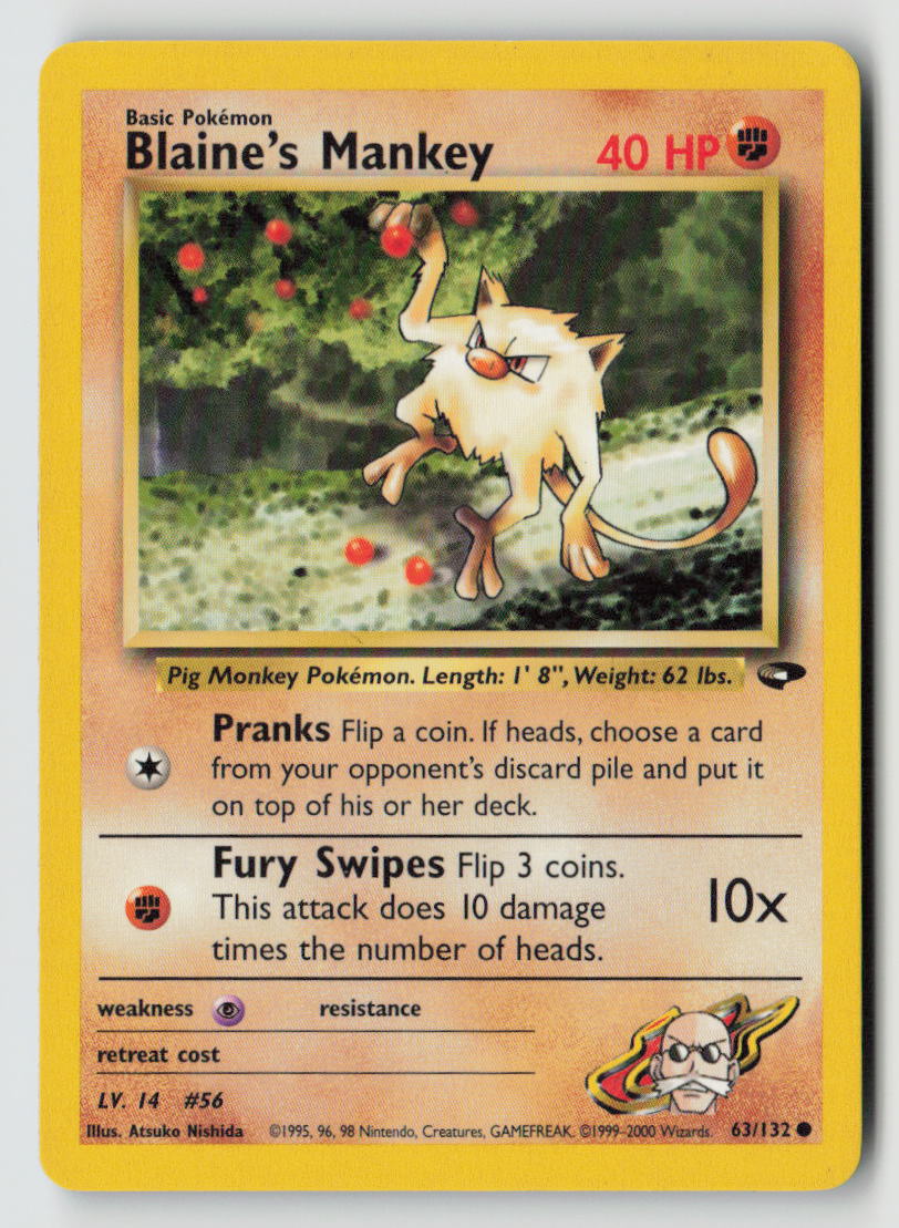 Blaine's Mankey