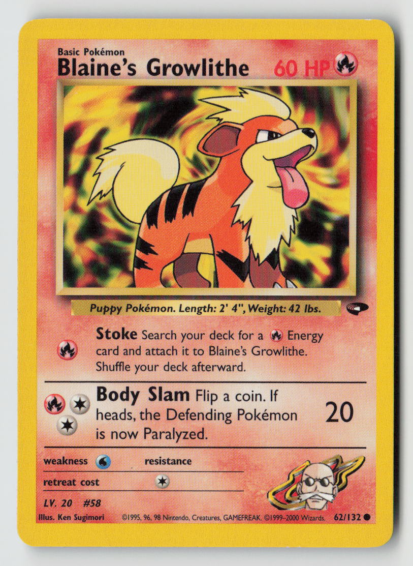 Blaine's Growlithe
