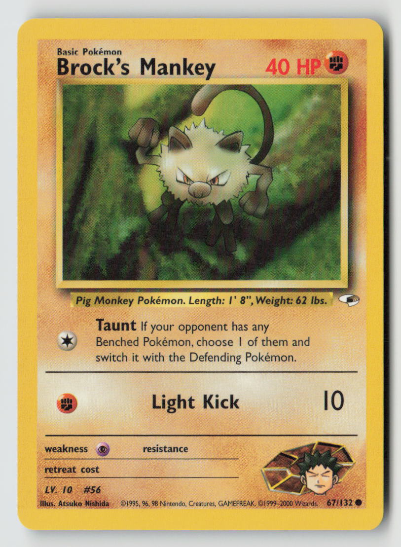 Brock's Mankey (67)