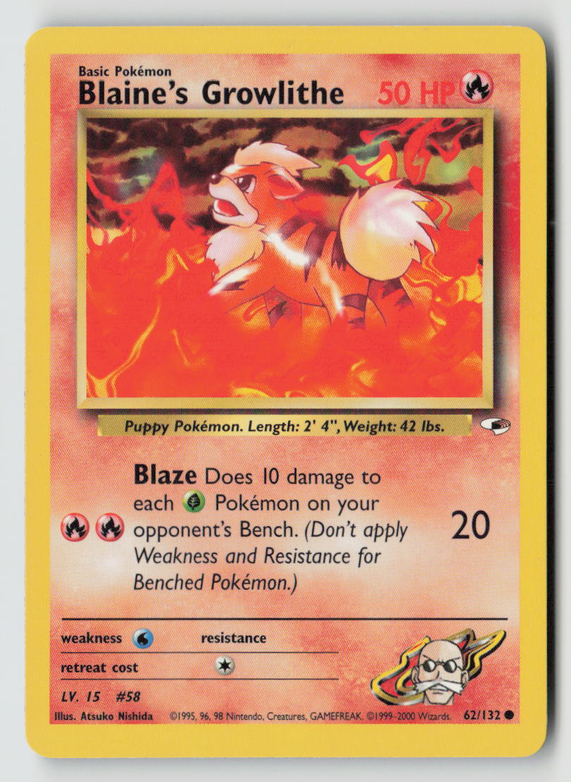 Blaine's Growlithe (62)
