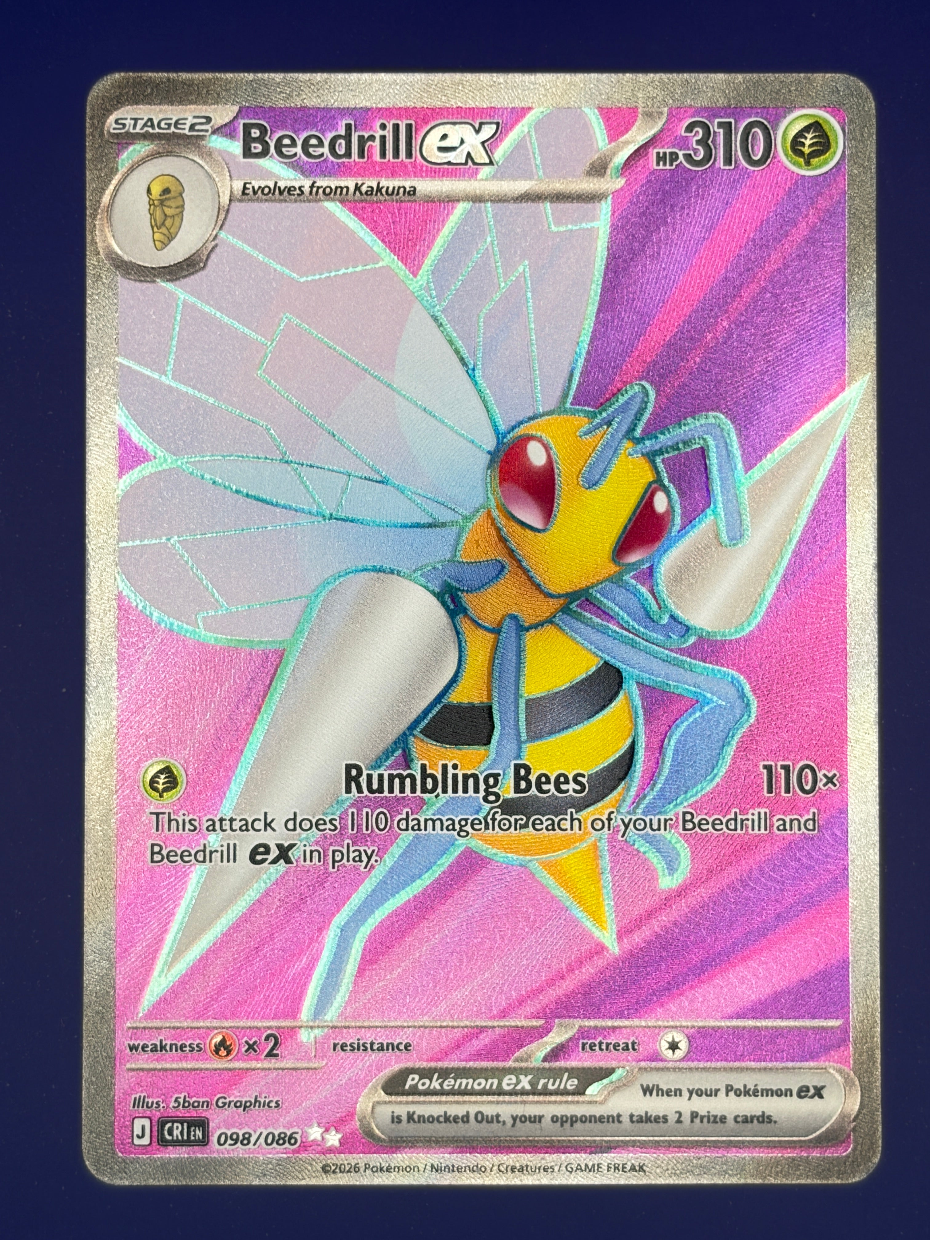Beedrill ex - 098/086