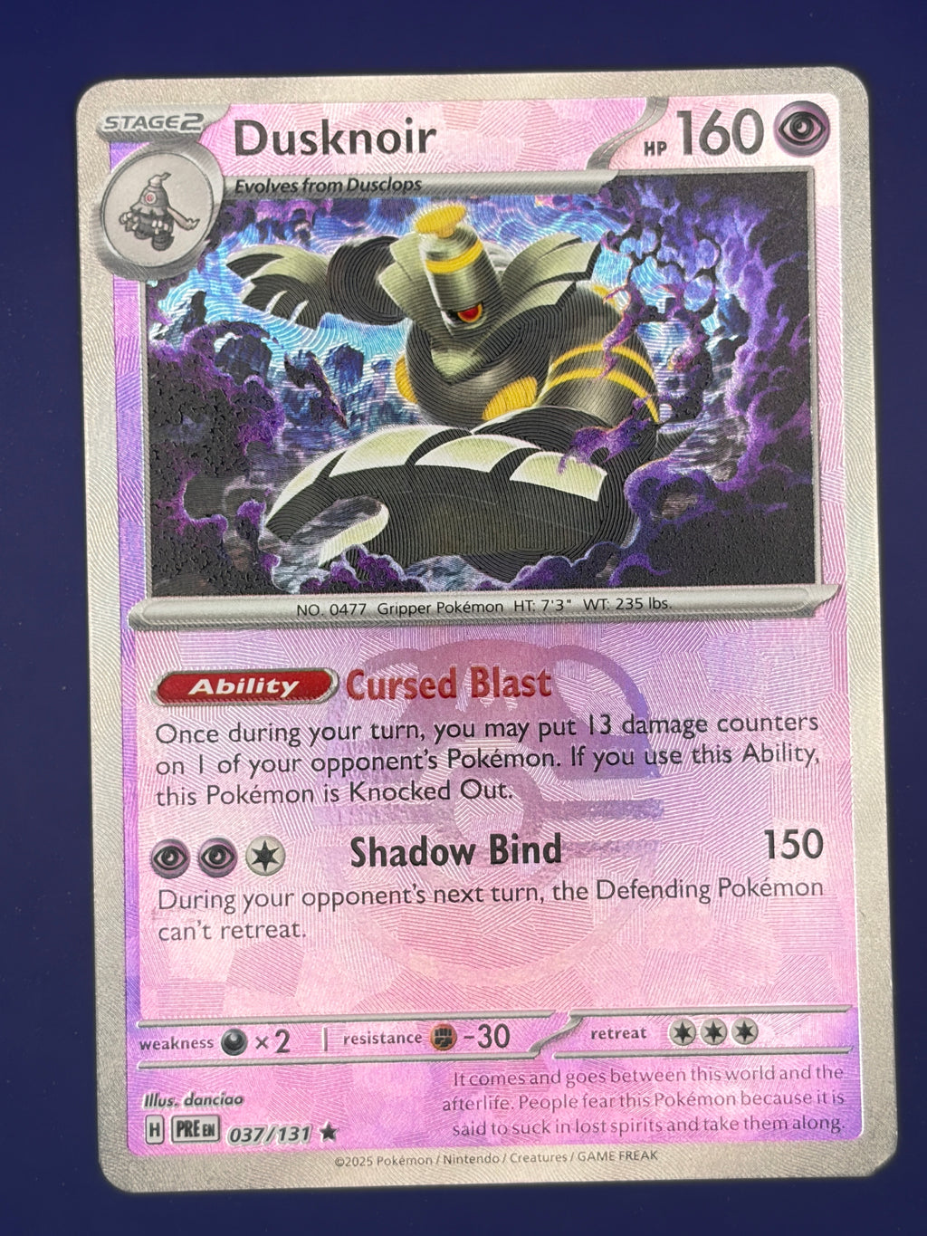 Dusknoir (Master Ball Pattern)
