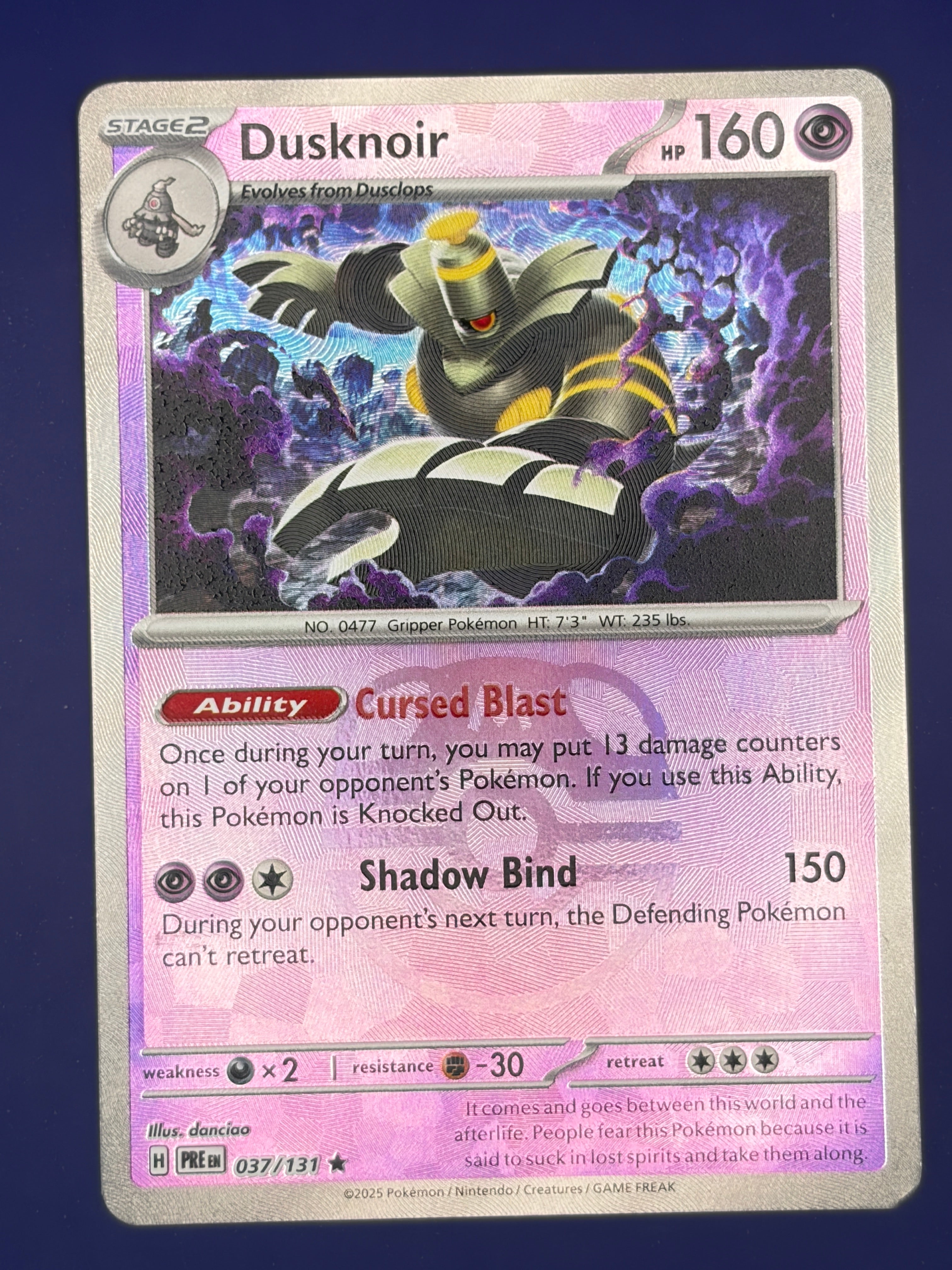 Dusknoir (Master Ball Pattern)