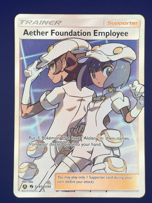 Aether Foundation Employee