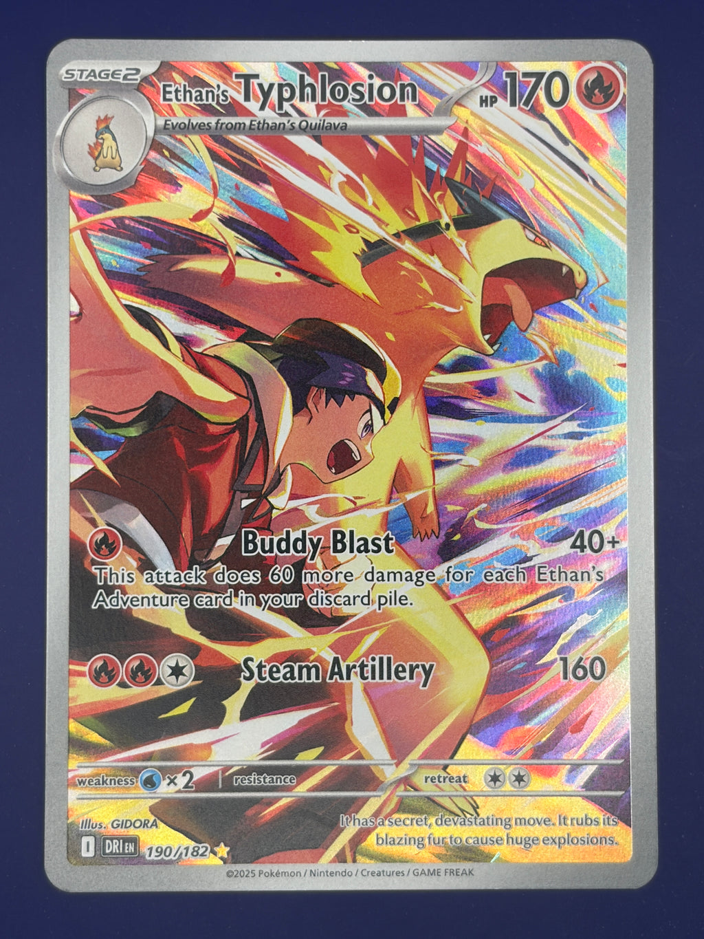 Ethan's Typhlosion - 190/182