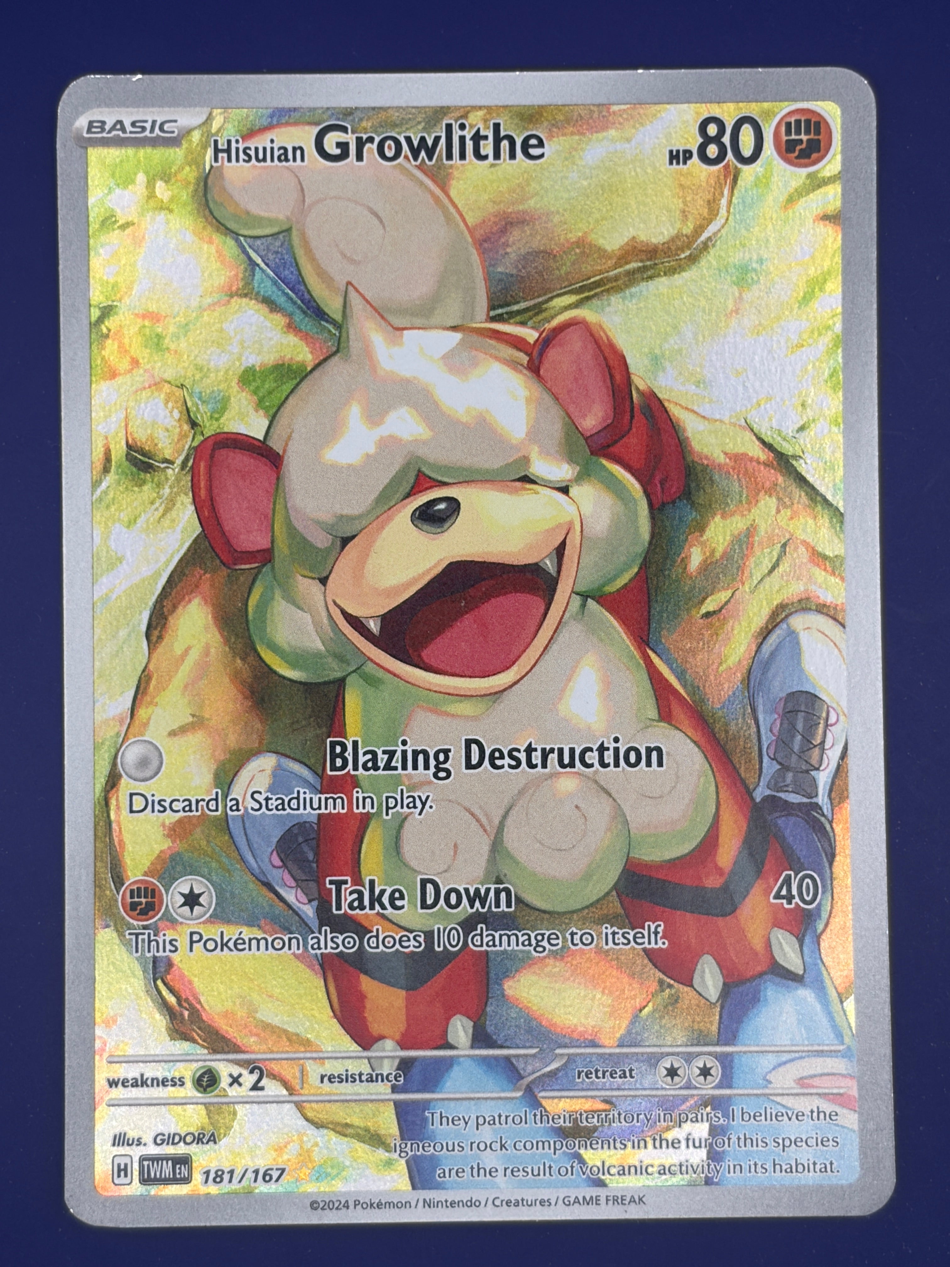 Hisuian Growlithe - 181/167