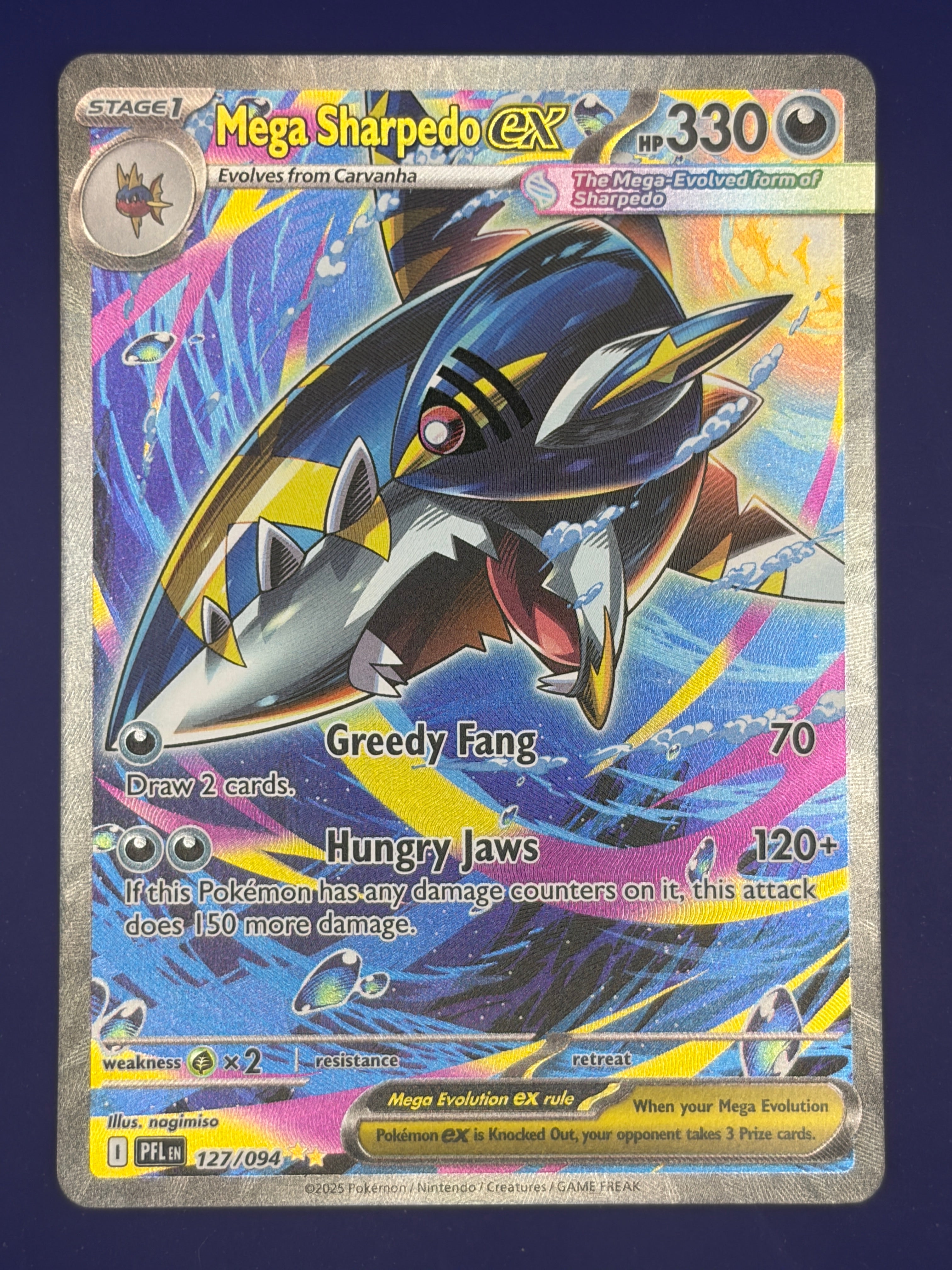 Mega Sharpedo ex - 127/094