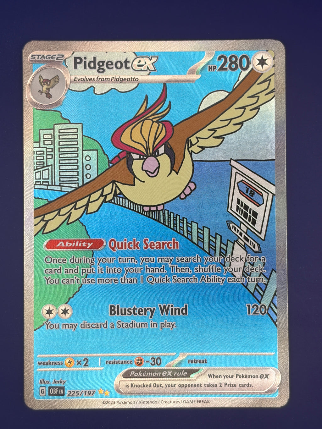 Pidgeot ex - 225/197