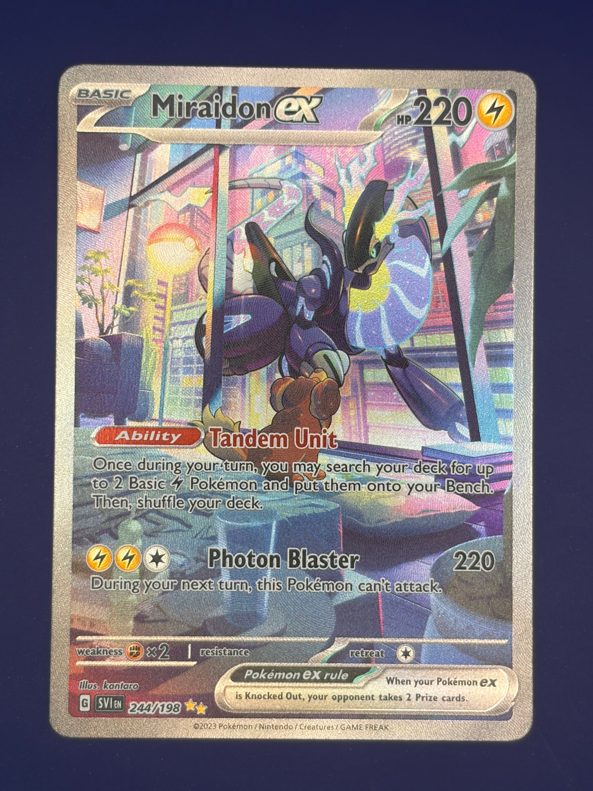 Miraidon ex - 244/198