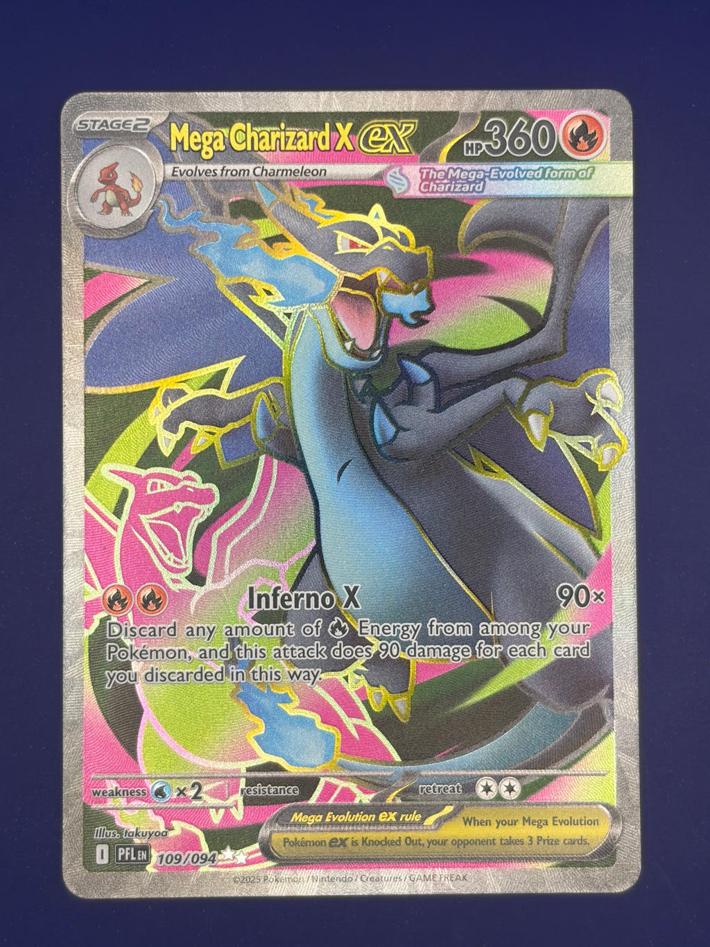 Mega Charizard X ex - 109/094